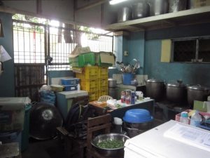 The kitchen in Bagong Silangan